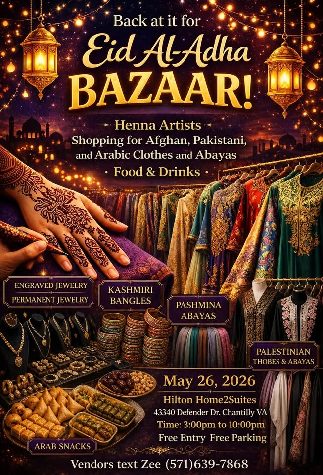 Zee Noor's Annual Eid Al Adha Bazaar